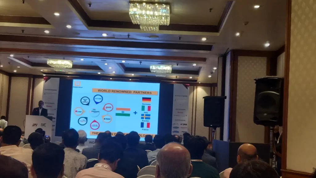 Conference presentation on international business partnerships.