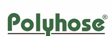 Green Polyhose logo with black underline